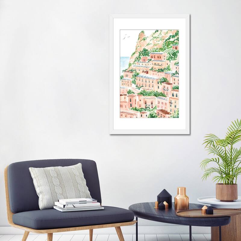iCanvas "An Italian Shore" by Sabina Fenn