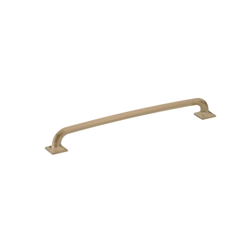 Schaub and Company Northport 10" Center to Center Contemporary Rounded - Brushed Bronze