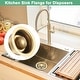 preview thumbnail 5 of 4, Universal Garbage Disposal Sink Flange Kitchen Replacement Parts - 3.5inch