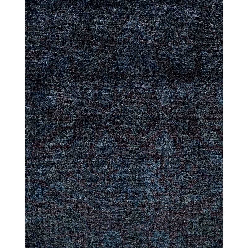 Vibrance, One-of-a-Kind Hand-Knotted Area Rug - Gray, 6' 2" x 8' 10" - 6' 2" x 8' 10"