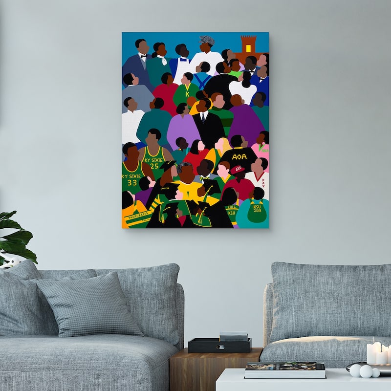 Onward and Upward by Synthia SAINT JAMES Canvas Art Print