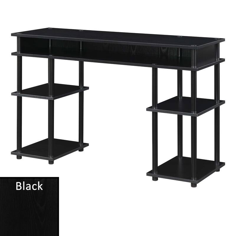 Convenience Concepts Designs2Go No Tools Student Desk with Shelves