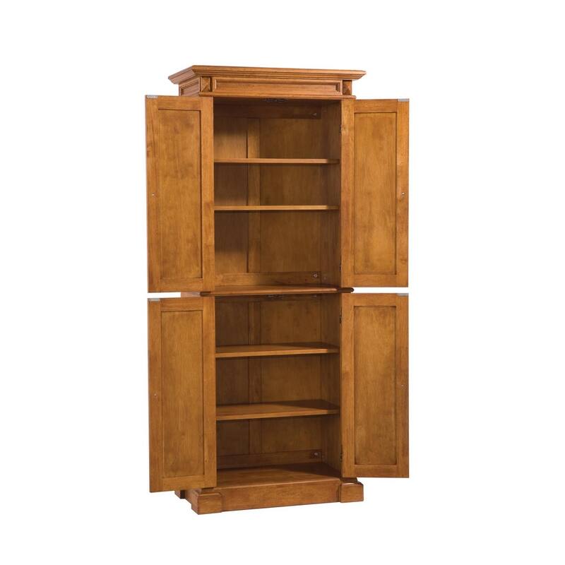 Americana Distressed Oak Pantry, 72"H
