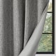 preview thumbnail 87 of 90, Linen Texture 100% Blackout Grommet Curtain Pair(2 panels)
