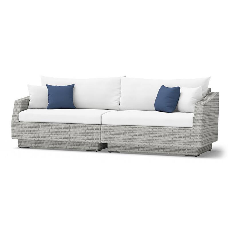 Cannes 6 Piece Sunbrella Outdoor Patio Sofa & Club Chair Set