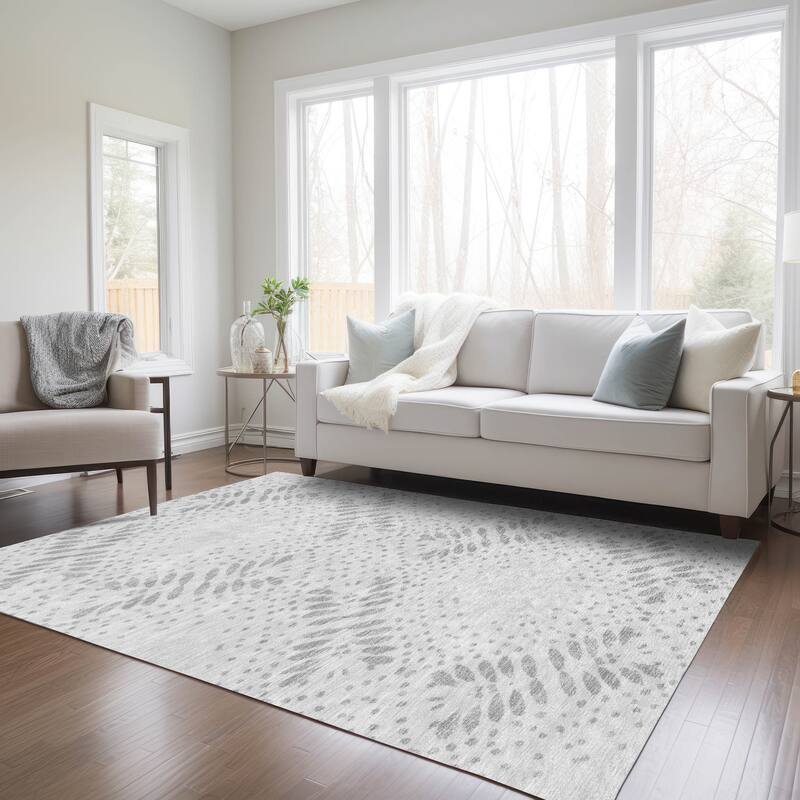 Machine Washable Indoor/ Outdoor Chantille Global Boho Rug