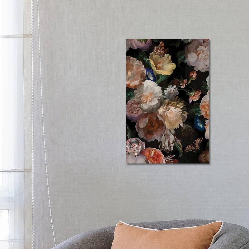 iCanvas "Dutch Antique Flowers" by UtArt Canvas Print - 26x18x1.5