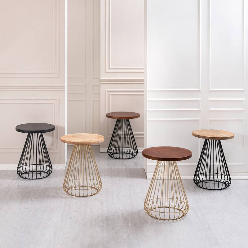 MH London Melody End Table - 20" x 16" x 16"