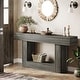 preview thumbnail 45 of 47, Farmhouse 2-Tier Entryway Table for Living Room, Hallway, Foyer