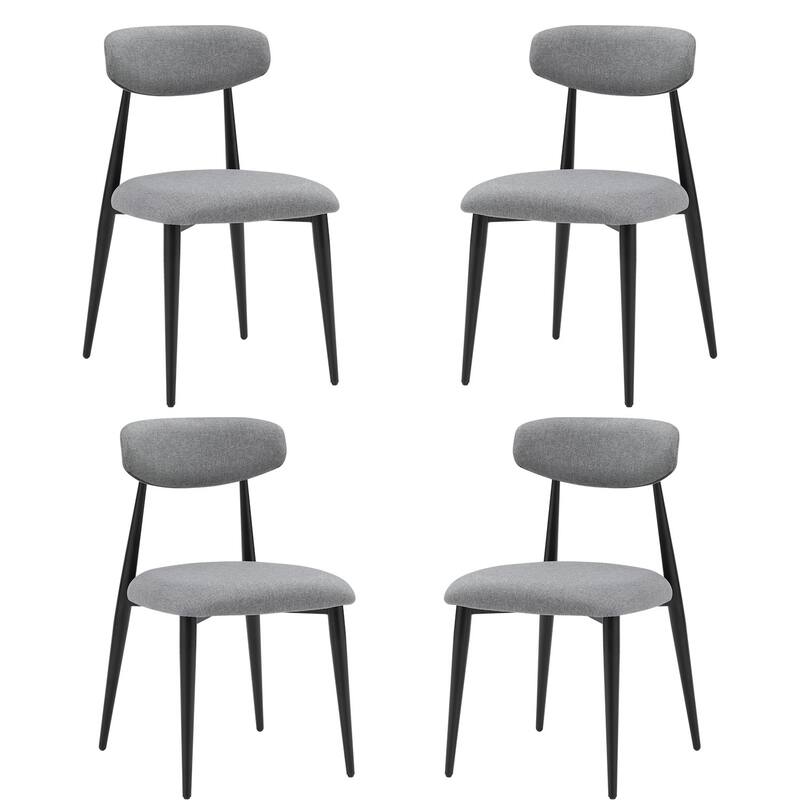 Modern Upholstered Dining Chairs Set of 4