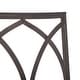 preview thumbnail 31 of 41, SAFAVIEH Abia Victorian Wrought Iron 50-inch Outdoor Tree Bench. - 50 in. W x 24 in. D x 31 in. H