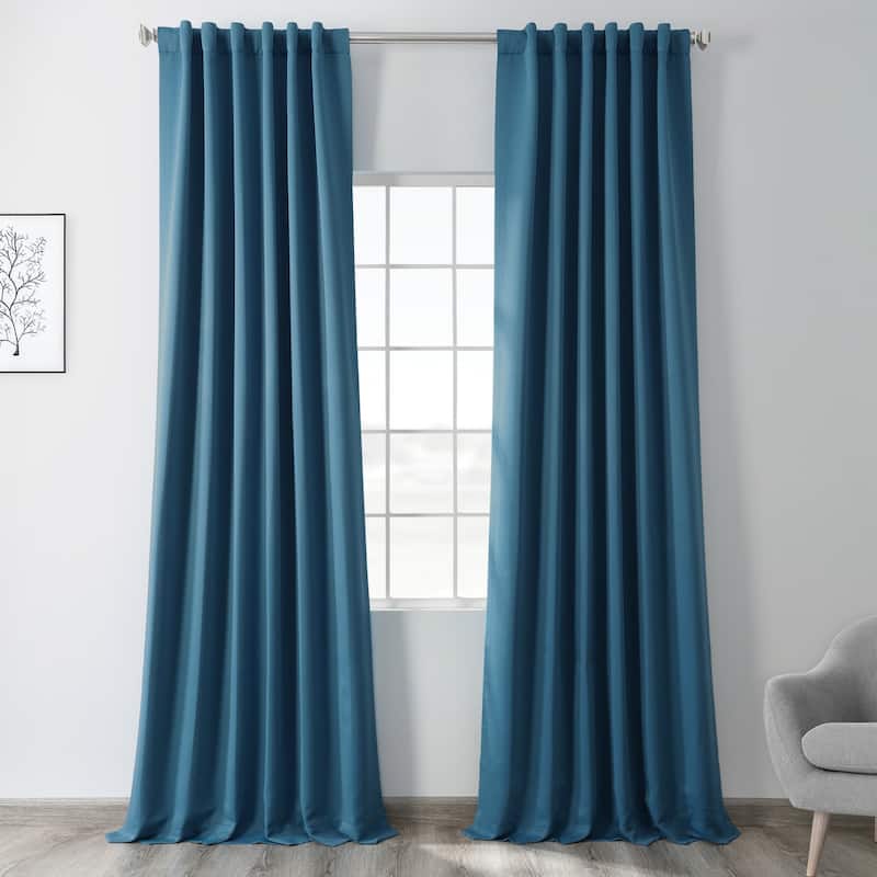 Exclusive Fabrics Room Darkening Curtain Panel Pair (2 Panels)