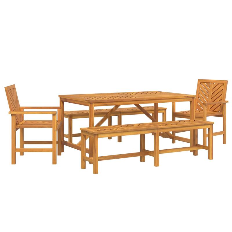 Flexible Dining Table and Chair Set