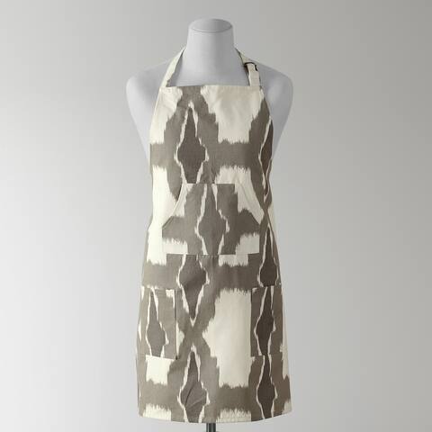 Exclusive Fabrics Sorong Printed Cotton Apron - 27 X 34