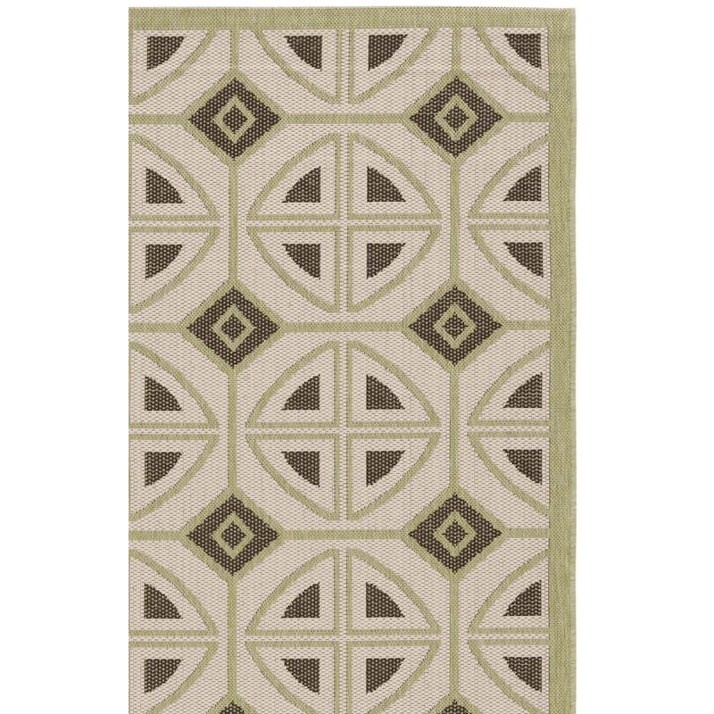 SAFAVIEH Courtyard Fatmire Indoor/ Outdoor Waterproof Patio Backyard Rug