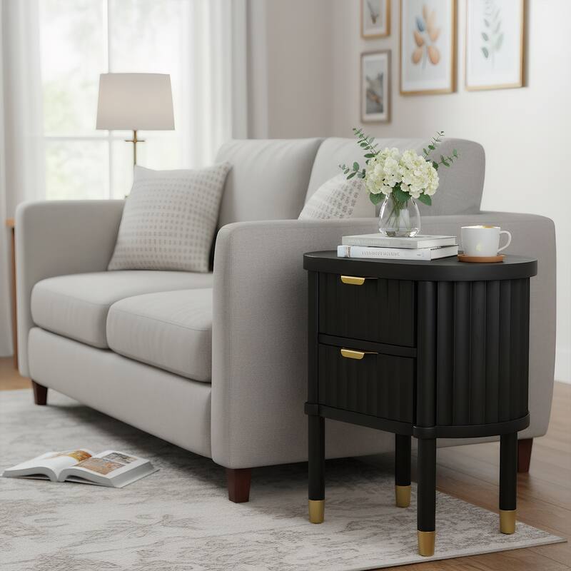 Modern NightStand with Drawer,Bedside Table
