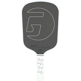 Gamma RCF Obsidian 16mm Carbon Fiber Pickleball Paddle with Honeycomb Grip