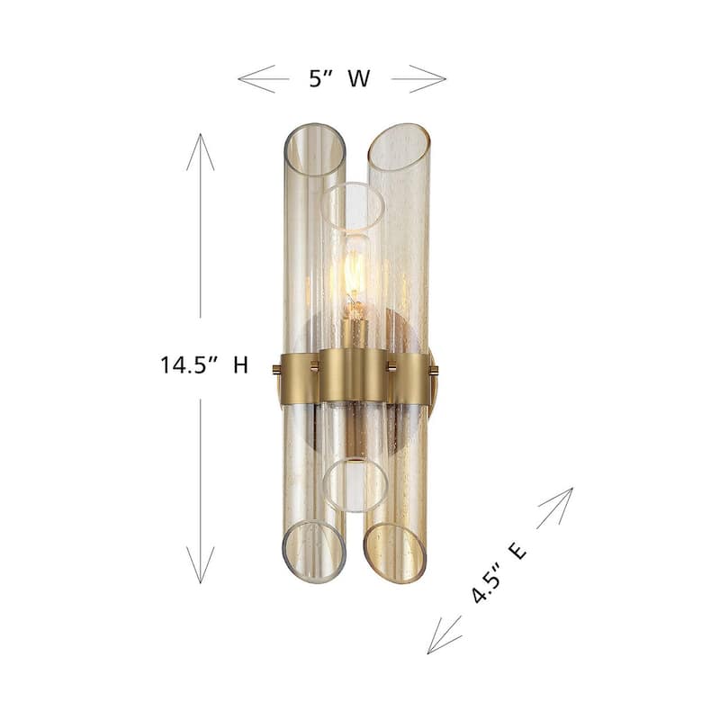 Savoy House 9-9104-1 Biltmore 15" Tall Wall Sconce