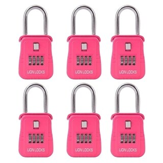 Lion Locks 1500 Key Storage Realtor Lock Box with Set-Your-Own ...