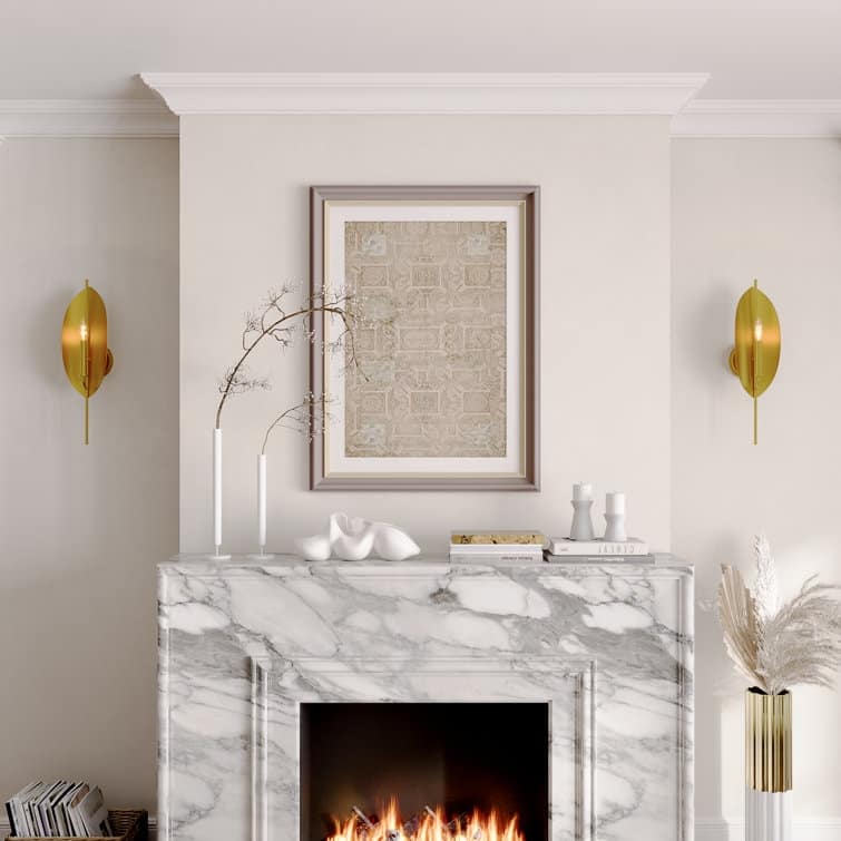 Acroma Steel Candle Wall Light