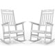 preview thumbnail 69 of 134, WINSOON All Weather HIPS Outdoor Rocking Chair, Set of 2