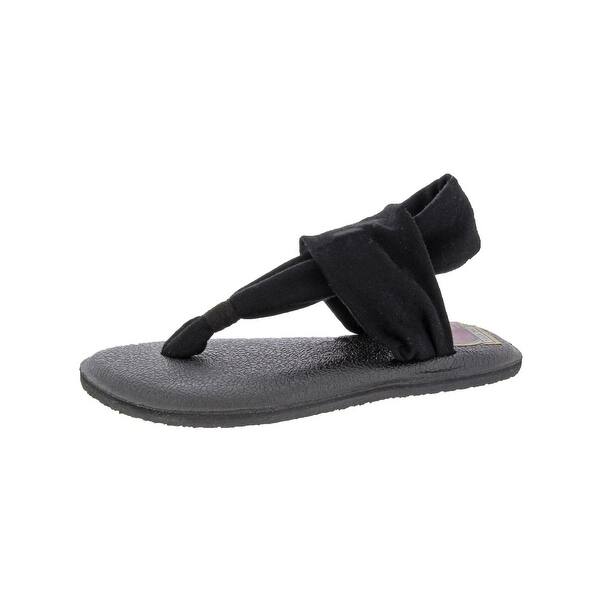 Shop Sanuk Girls Yoga Sling Burst Thong Sandals Toddler Flip Flop