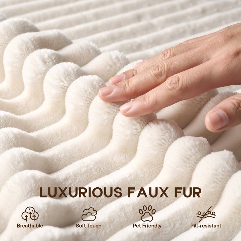 OVIOS 3 Piece Plush Sectional Non-Assembly Indoor Sofa