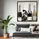 preview thumbnail 8 of 25, Oliver Gal 'Pass the Bottle Night' Drinks and Spirits Framed Wall Art Prints Champagne - Black, Gold
