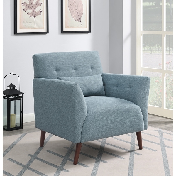 Espresso hot sale accent chair
