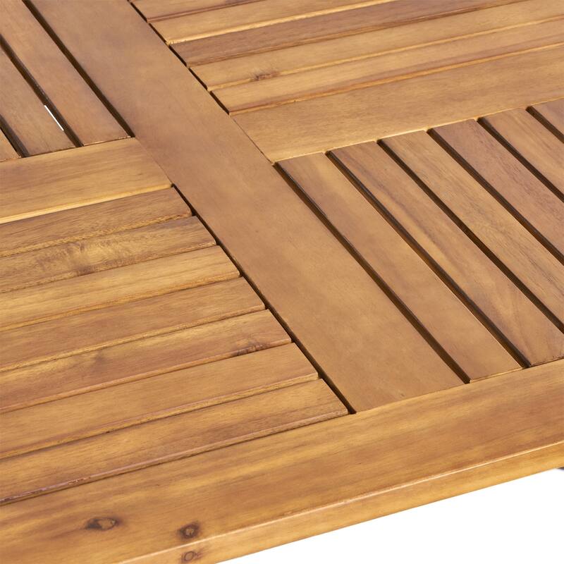 Hermosa Acacia Wood Outdoor 7-piece Dining Set by Christopher Knight Home