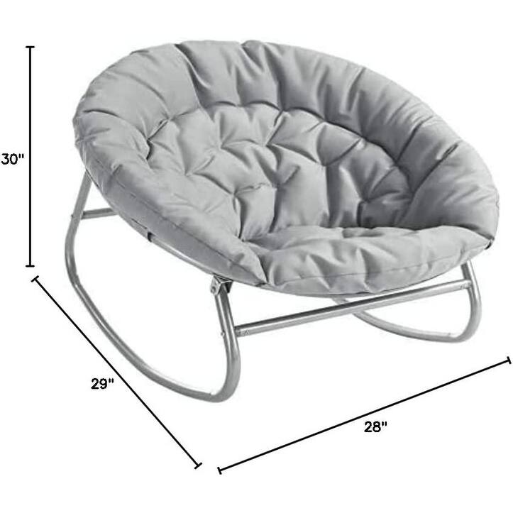 Urban Shop Rocking Saucer Chair