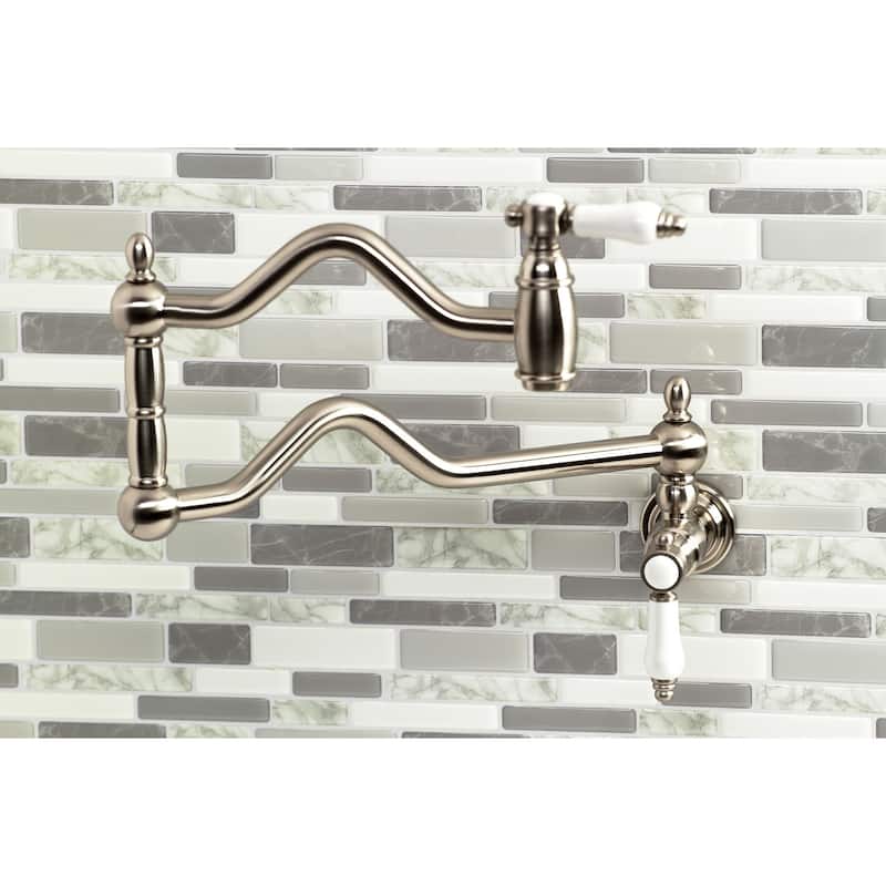 Kingston Brass Bel-Air Wall Mounted Pot Filler Faucet