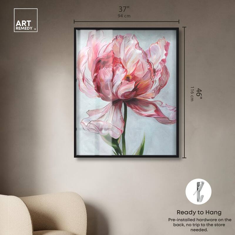 Magical Flower I Shadowbox by Art Remedy
