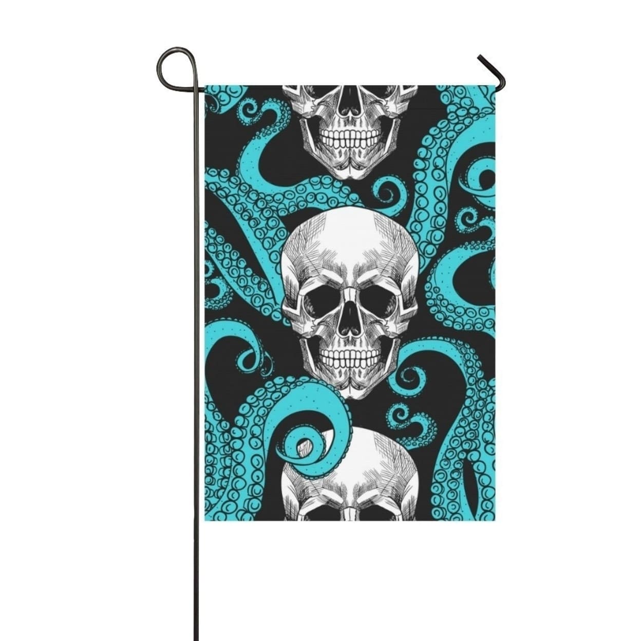 Shop Octopus And Skull Garden Flag Banner Decorative Flag For