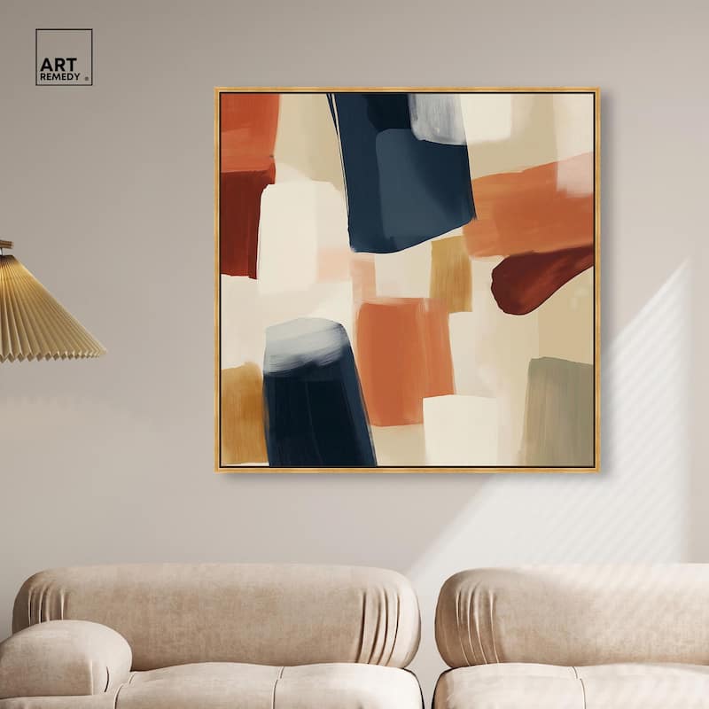 Sienna Shift Canvas by Art Remedy