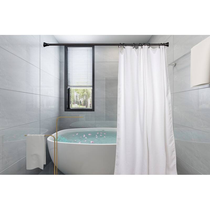 Utopia Alley Rustproof Zinc Shower Curtain Rings for Bathroom, Set of 12