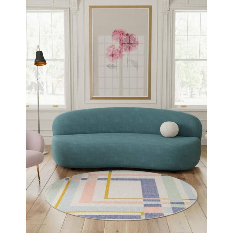 Contemporary Heloise Collection Area Rug