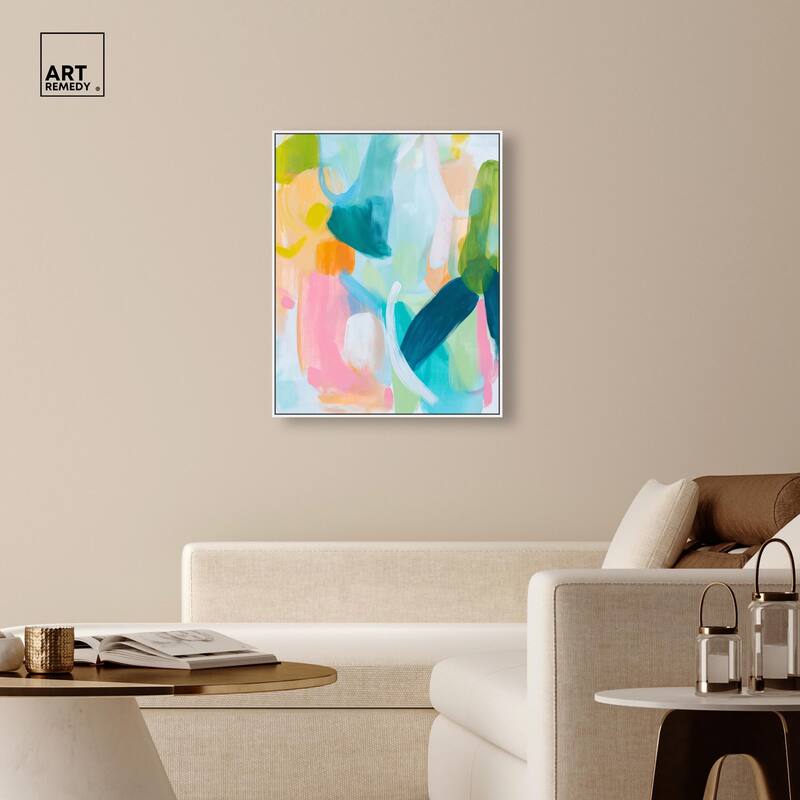 Layered Lush II Canvas by Art Remedy