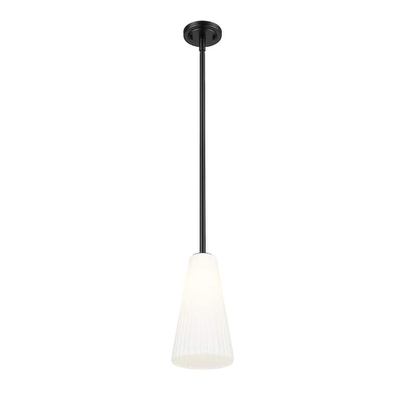 Z-Lite 3043P7-ROD Farrell 8" Wide Mini Pendant