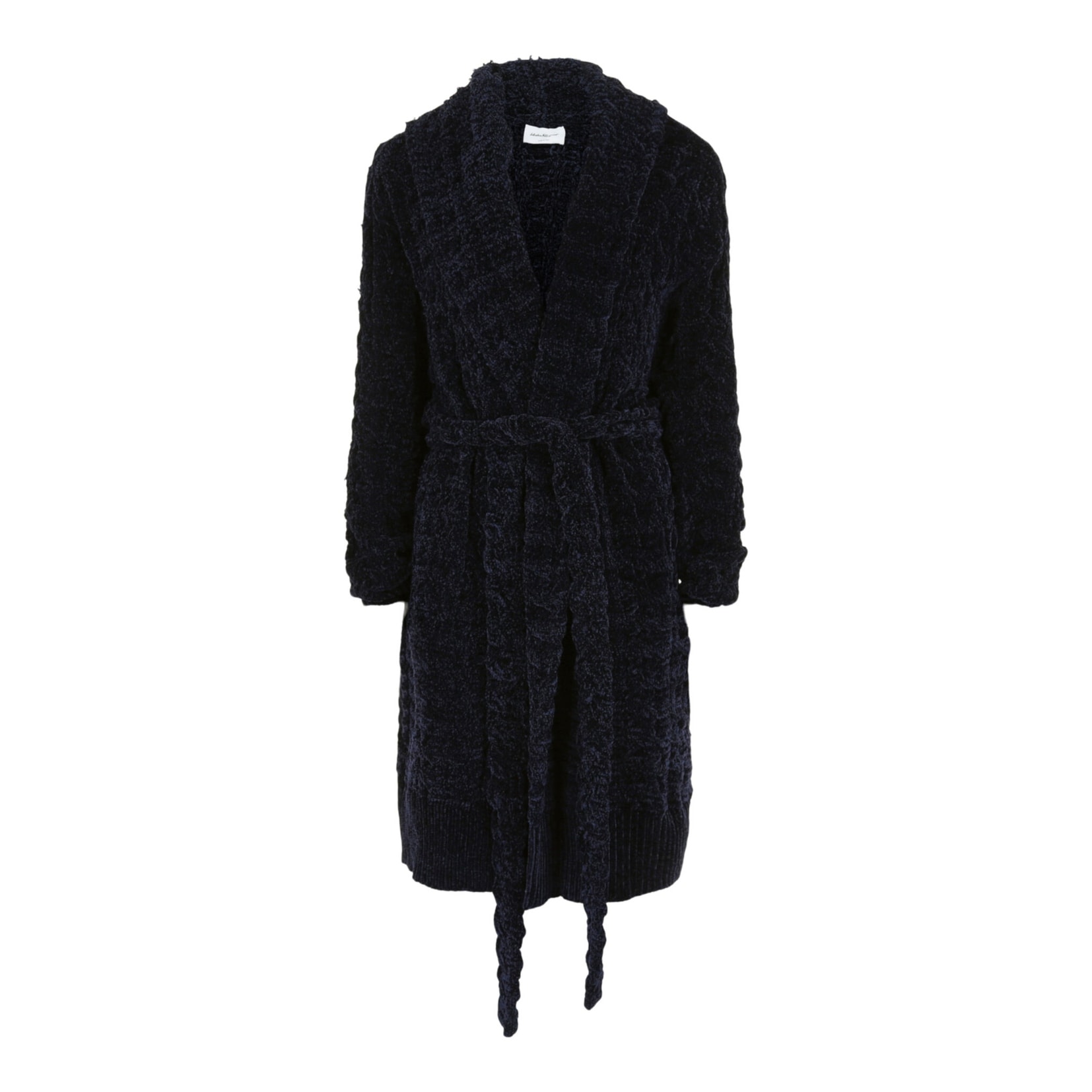 Ferragamo Chenille Knit Cardigan