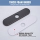 preview thumbnail 5 of 30, WOWOW Stainless Steel Kitchen Sink Faucet Hole Cover Deck Plate