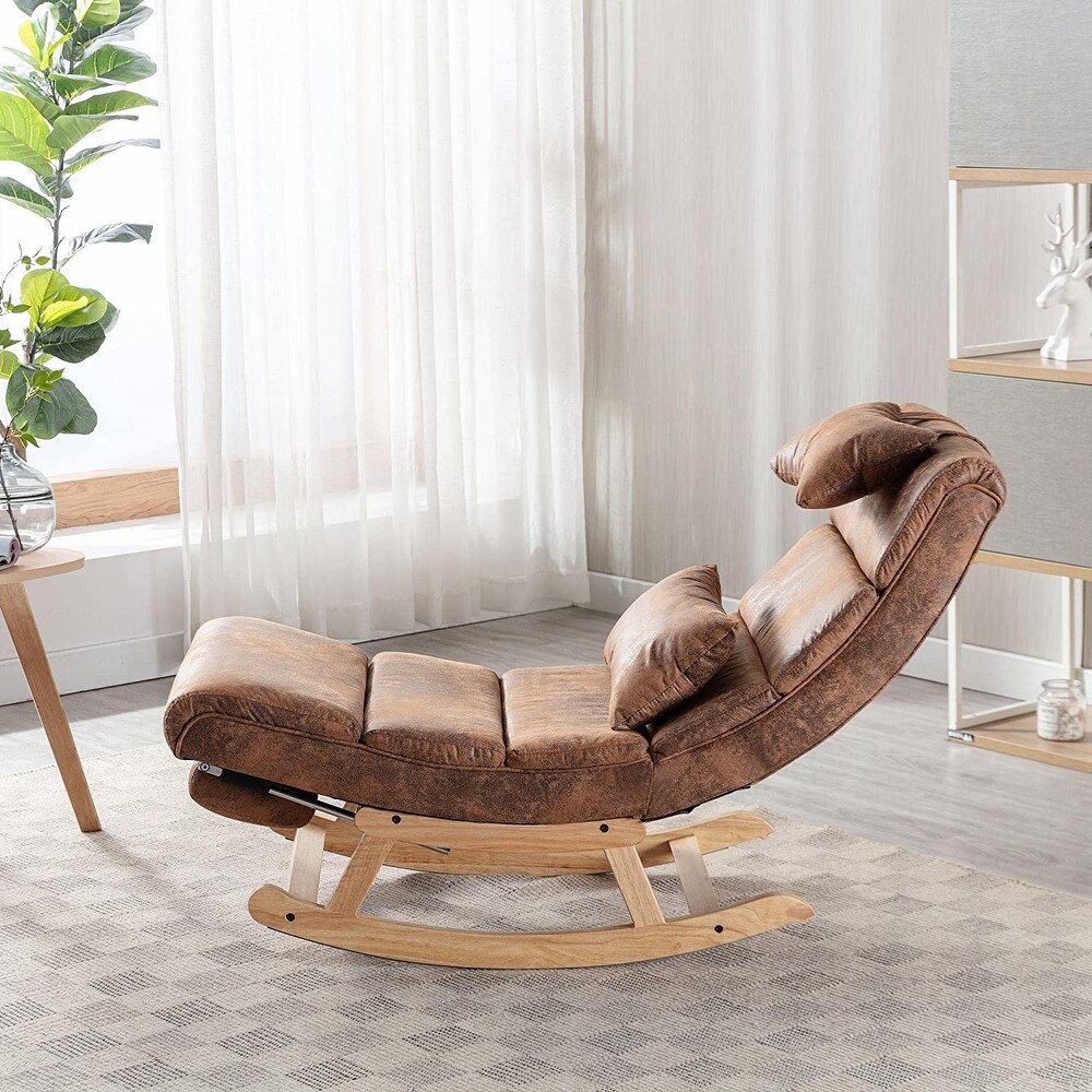 Microfiber rocking chair store