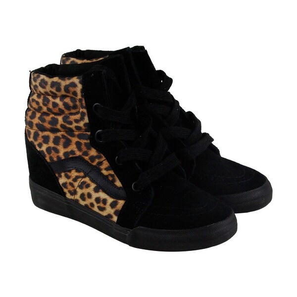 vans wedge high tops