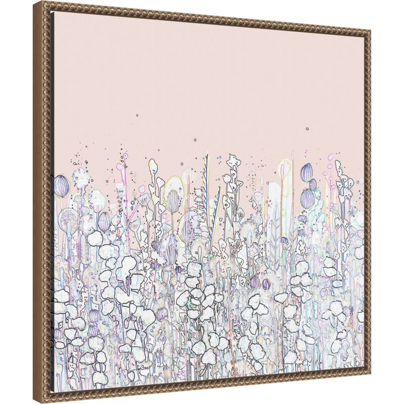 Side Road by Sylvie Demers (22 x 22 in.), Framed Canvas Wall Art Print