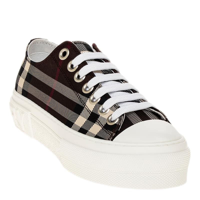 Burberry Check Sneakers - 36 EU