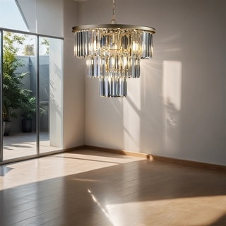 Gold Luxury Crystal Chandelier Modern Chandeliers Lights - Bed Bath ...