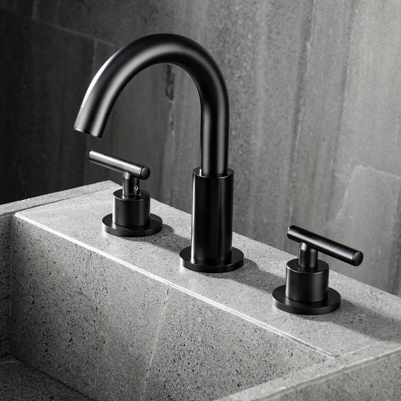 Two Handle Widespread Bathroom Faucet