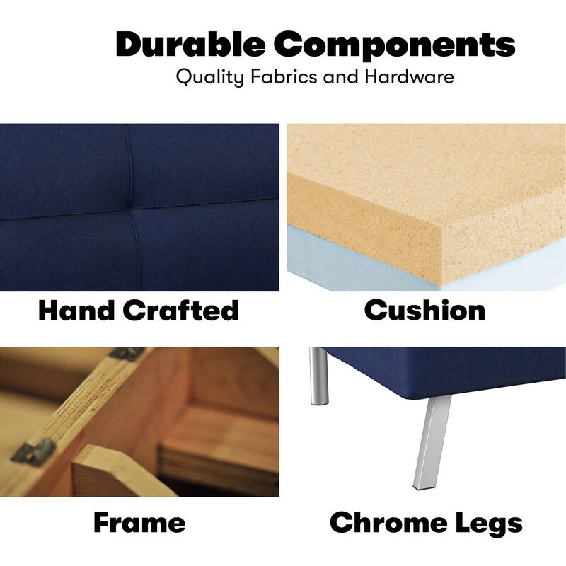 Serta® Charlie Convertible Sofa by iLounge