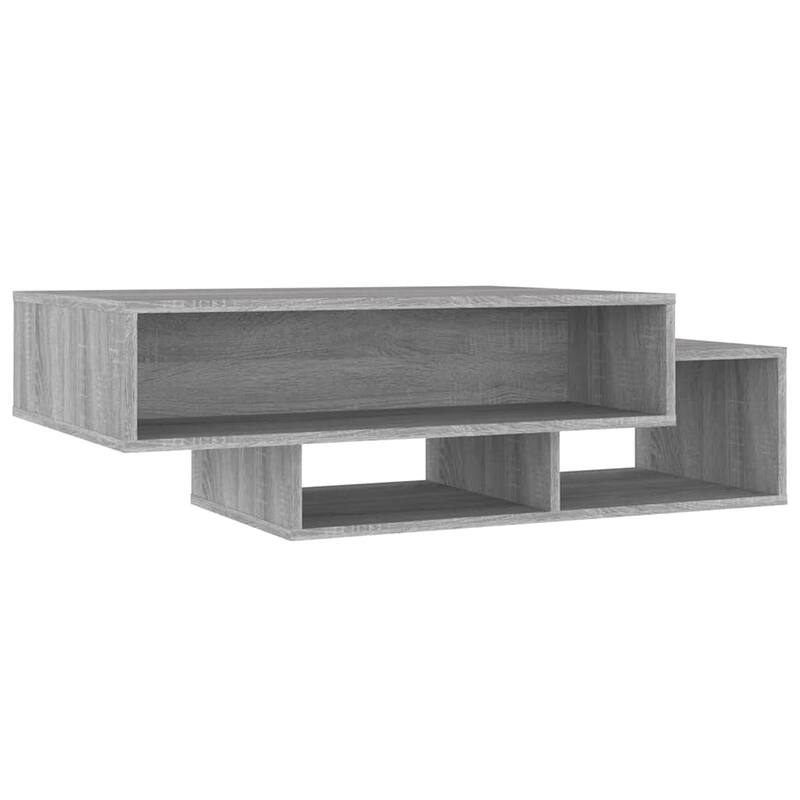 vidaXL Coffee Table Gray Sonoma Engineered Wood Medium Coffee Table - 21.7 x 41.3 x 12.6