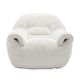 preview thumbnail 27 of 44, Comfy Bean Bag Sofa With Back Support, Faux Fur Bean Bag Chair For Adults And Kids